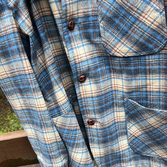 Mens Pendleton Plaid Blazer jacket - Picture 5 of 6